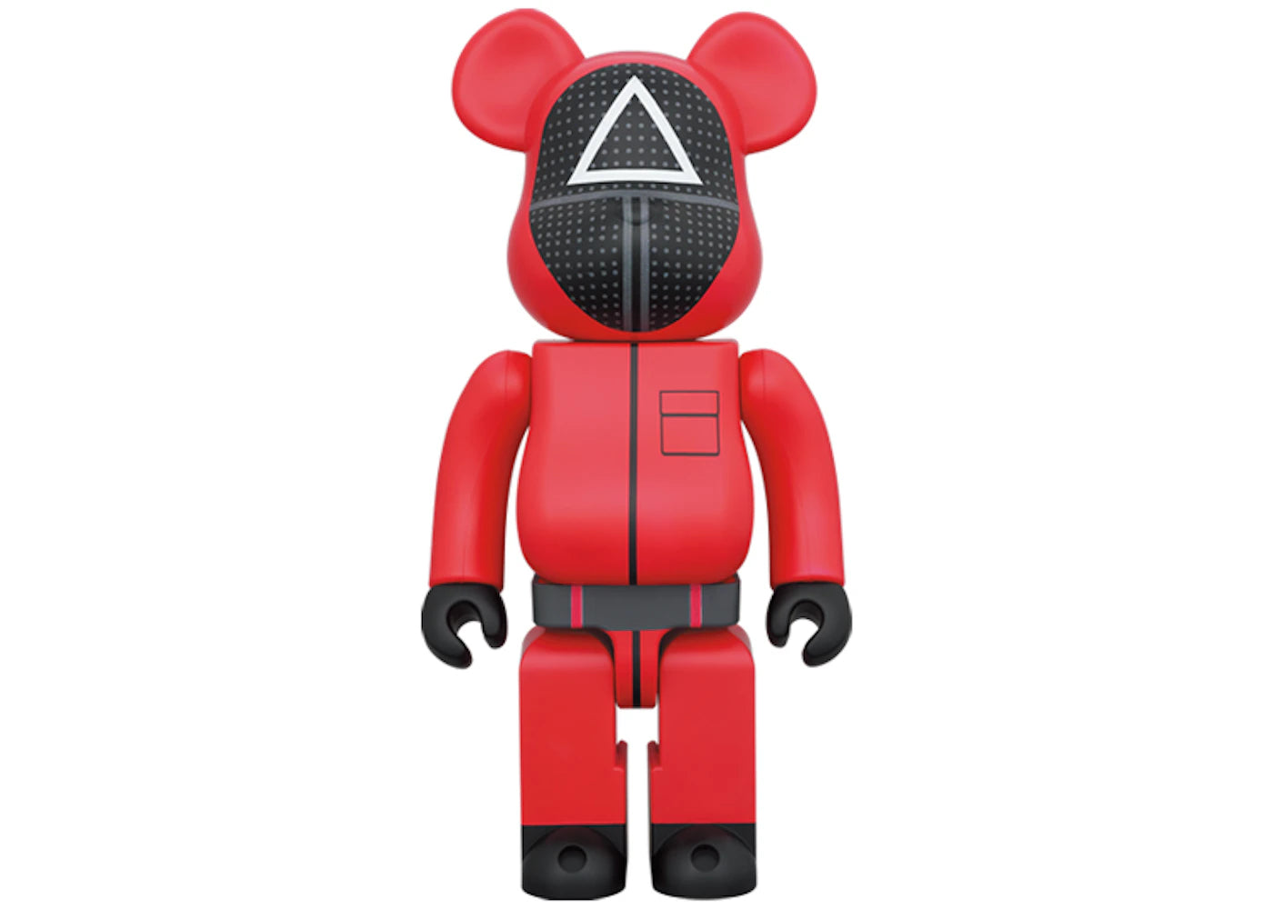 Bearbrick x Squid Game Guard (Triangle) 1000%-