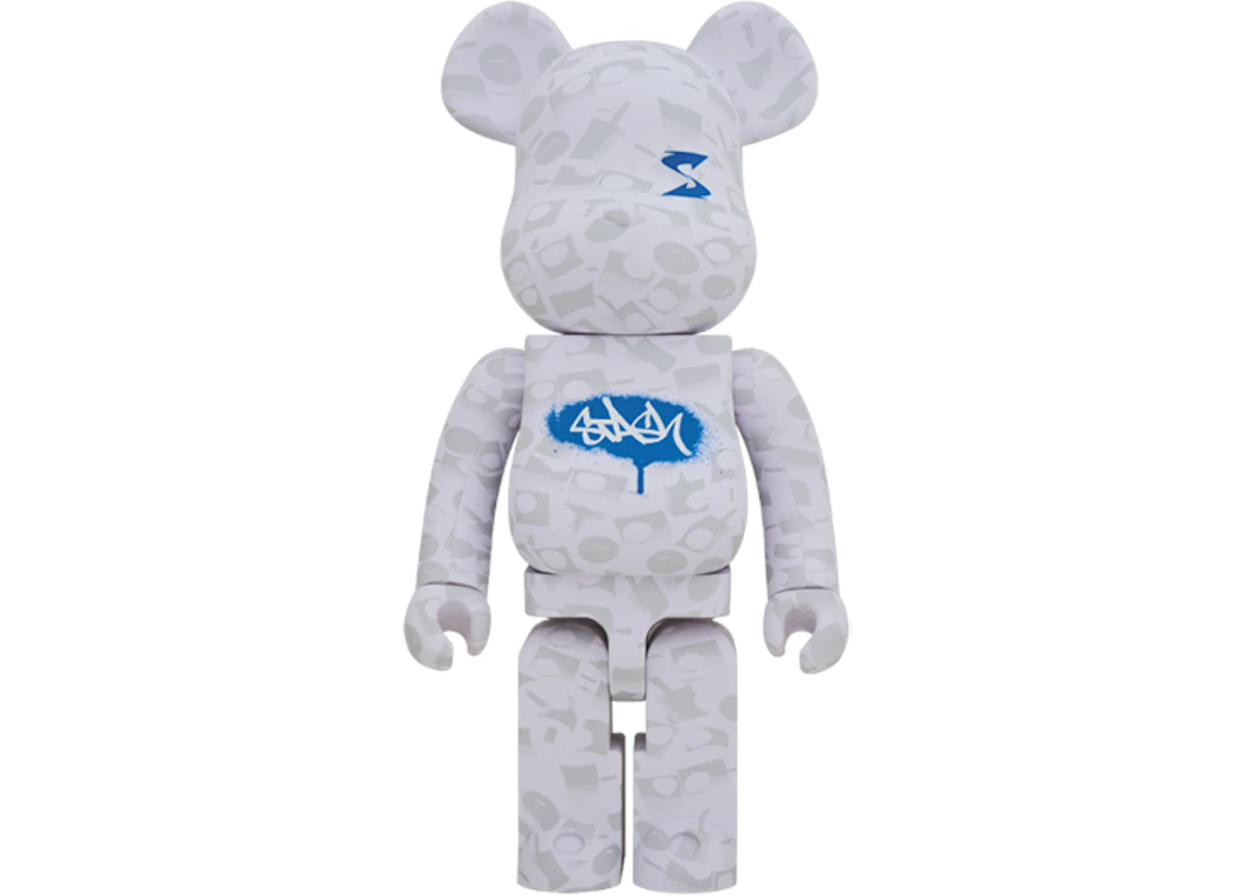 Bearbrick x Stash 1000%-White