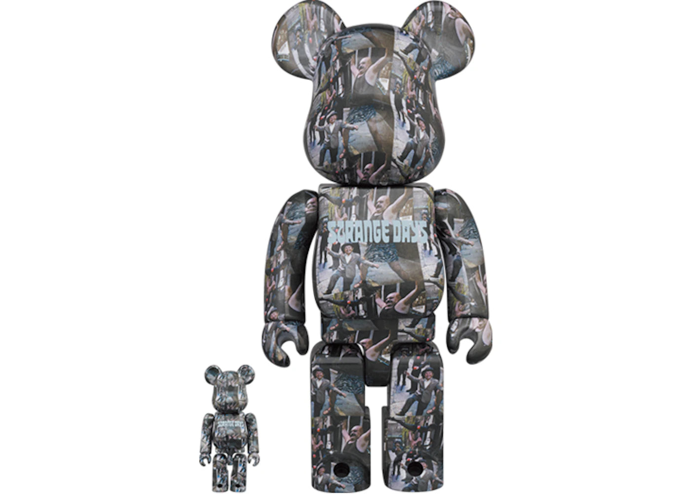 Bearbrick x The Doors Strange Days 100% & 400% Set-