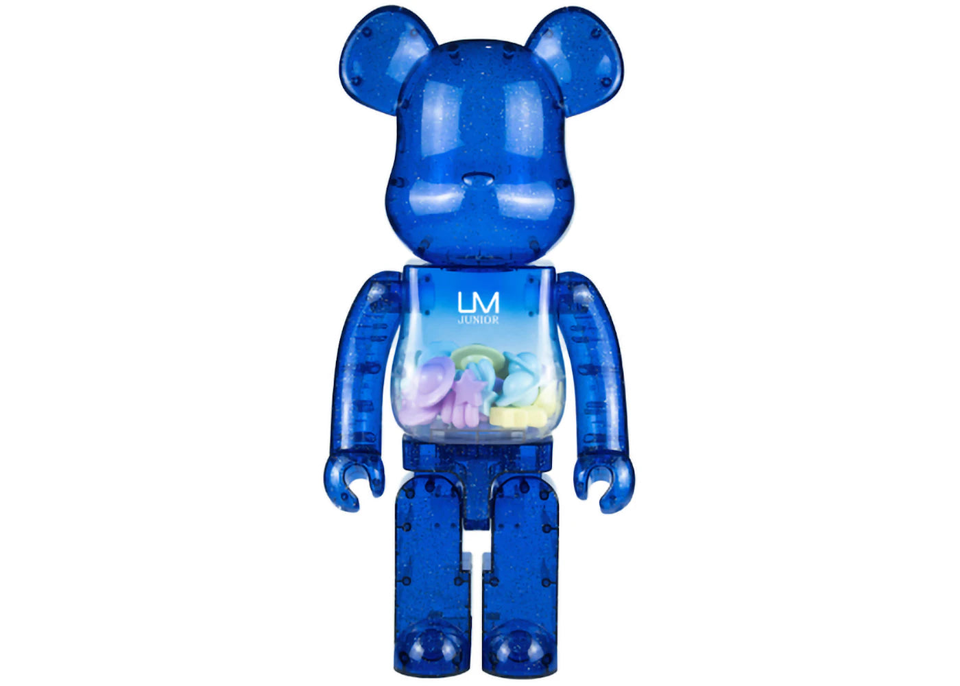 Bearbrick x UM Junior 1000%-Blue