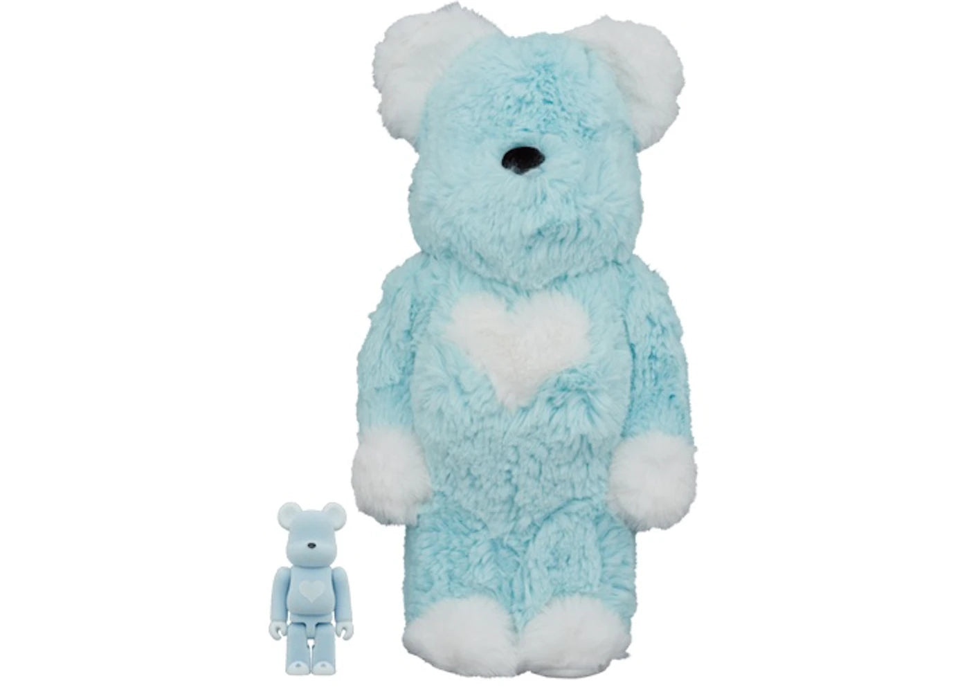 Bearbrick x Valmuer 100% & 400% Set-Blue