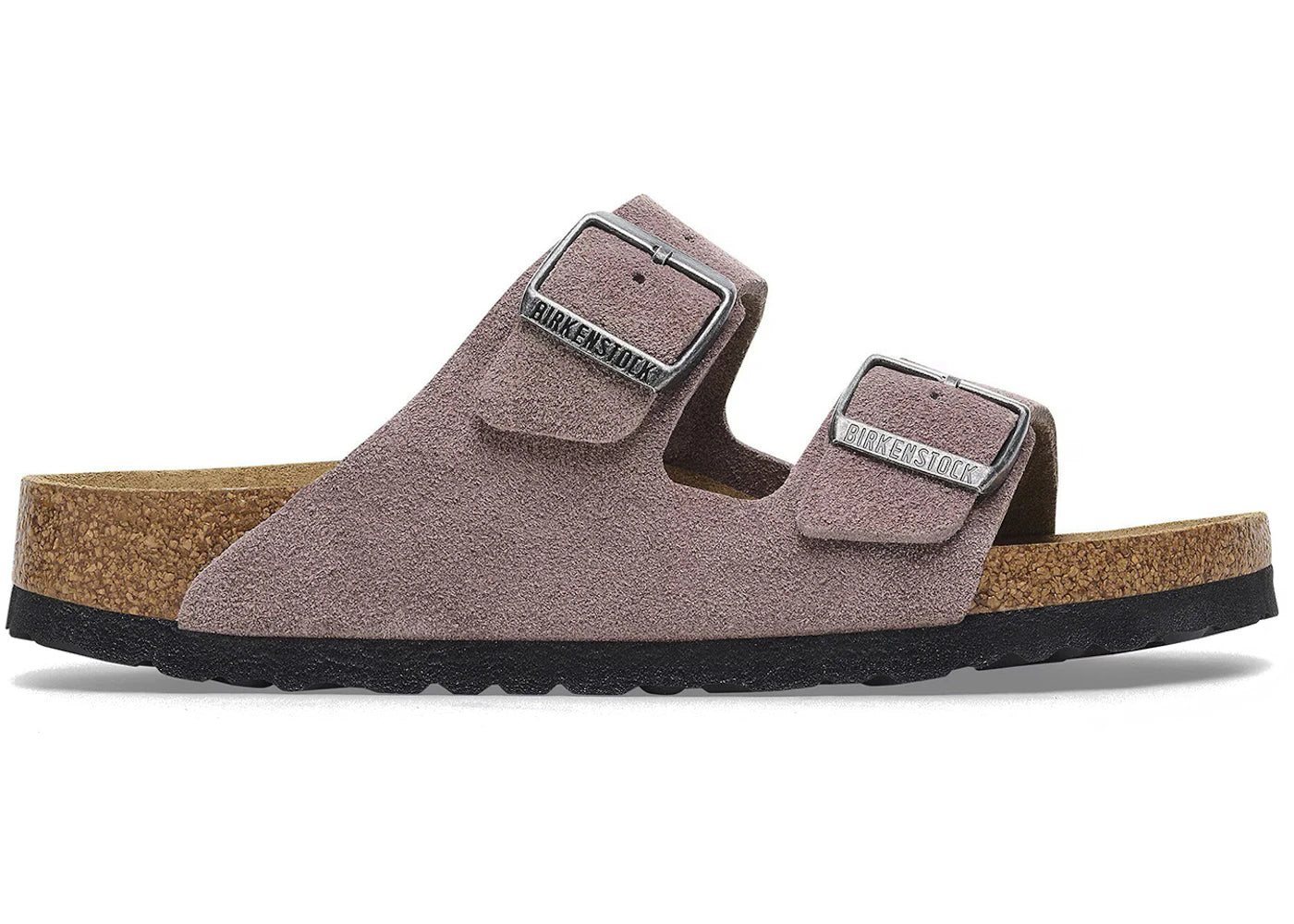 Birkenstock Arizona Soft Footbed Suede-Faded Purple