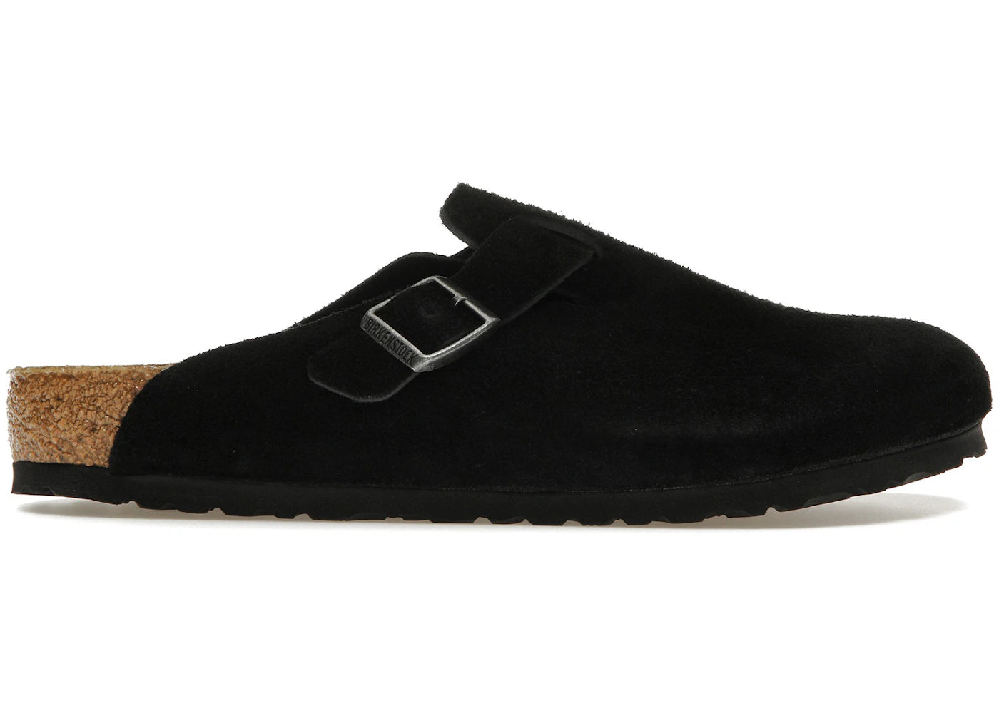 Birkenstock Boston Suede-Black
