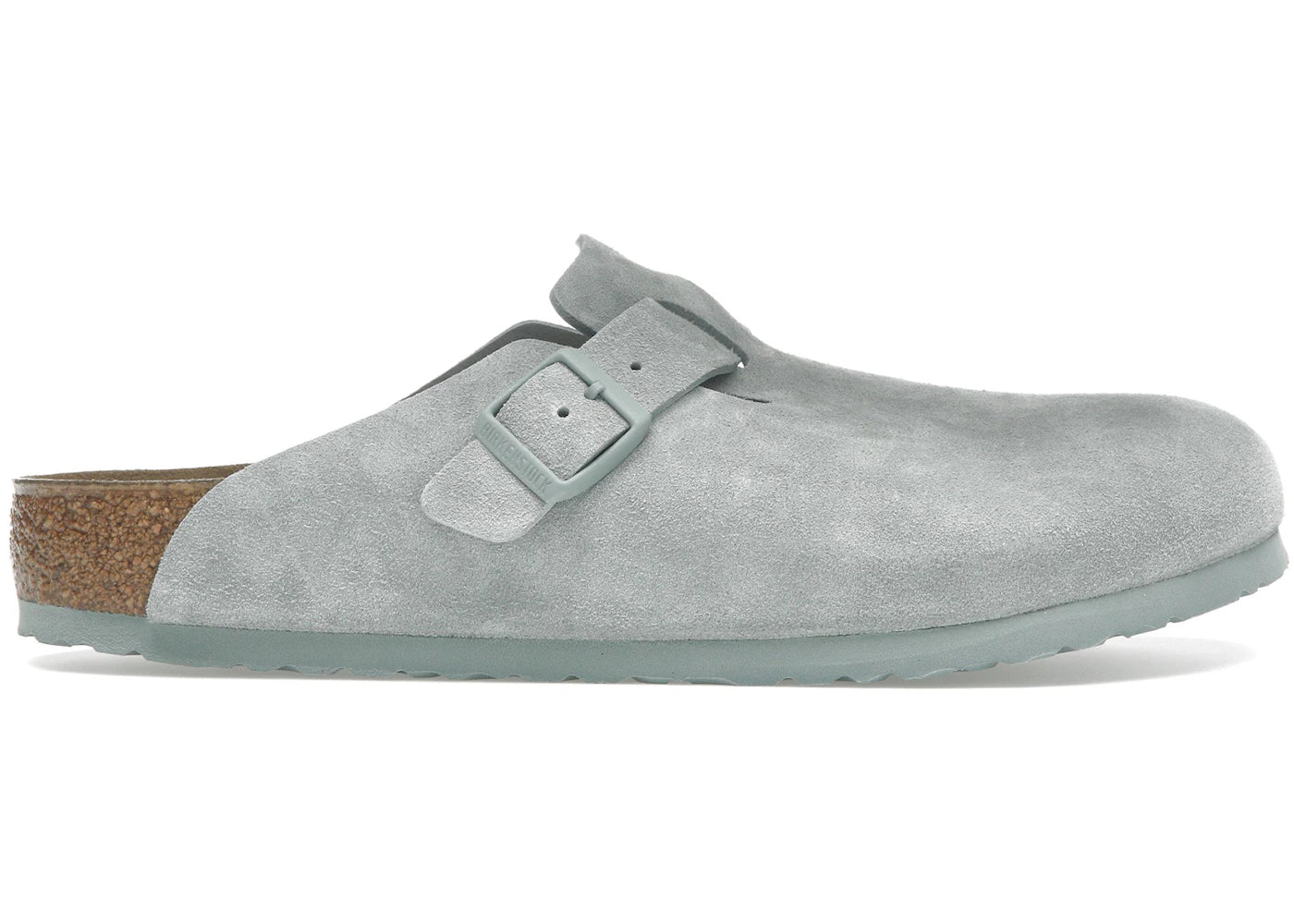 Birkenstock Boston Suede-Pure Sage