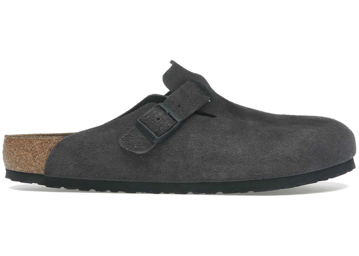 Birkenstock Boston Suede-Velvet Grey