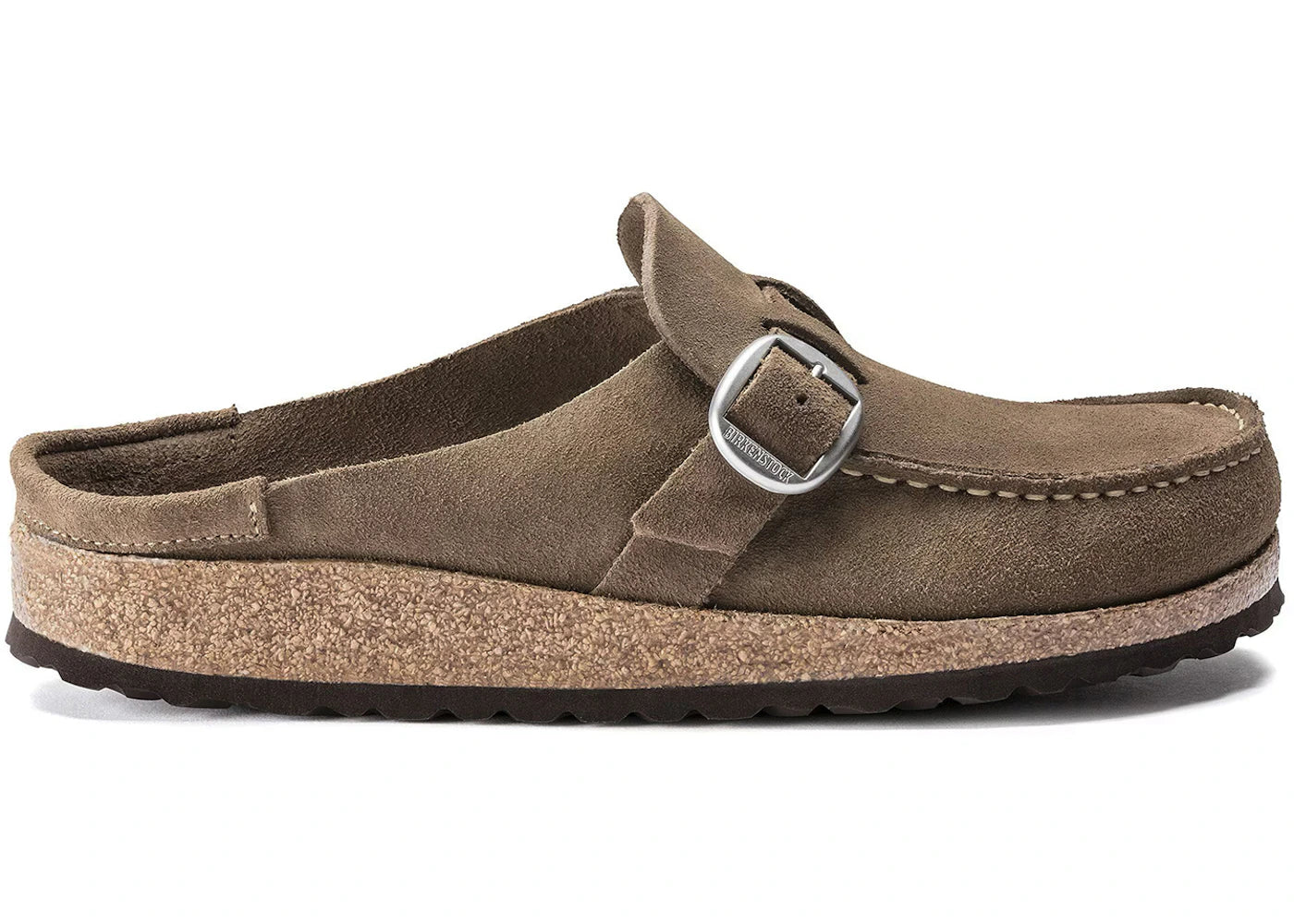 Birkenstock Buckley Suede-Gray Taupe