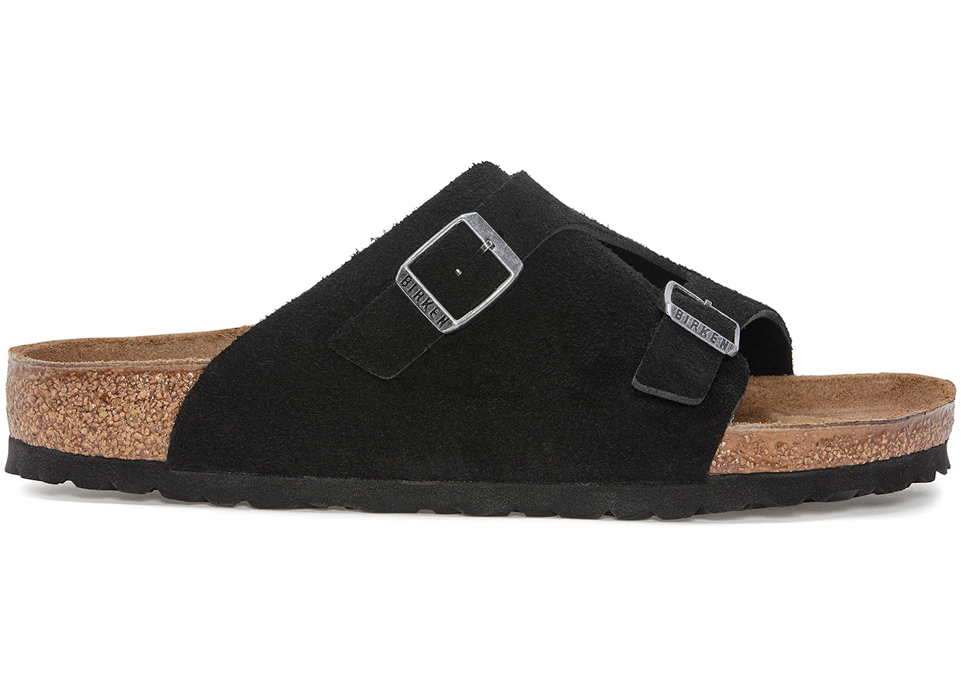 Birkenstock Zurich en daim noir