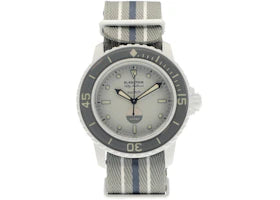 Blancpain x Swatch Scuba Fifty Fathoms Antarctic Ocean SO35S100 - main view