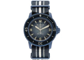 Blancpain x Swatch Scuba Fifty Fathoms Atlantic Ocean SO35A100 - main view