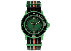 Blancpain x Swatch Scuba Fifty Fathoms Indian Ocean SO35I100 - main view