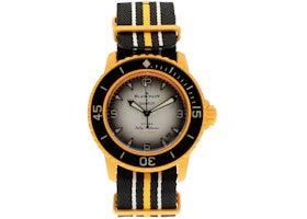 Blancpain x Swatch Scuba Fifty Fathoms Pacific Ocean SO35P100 - main view