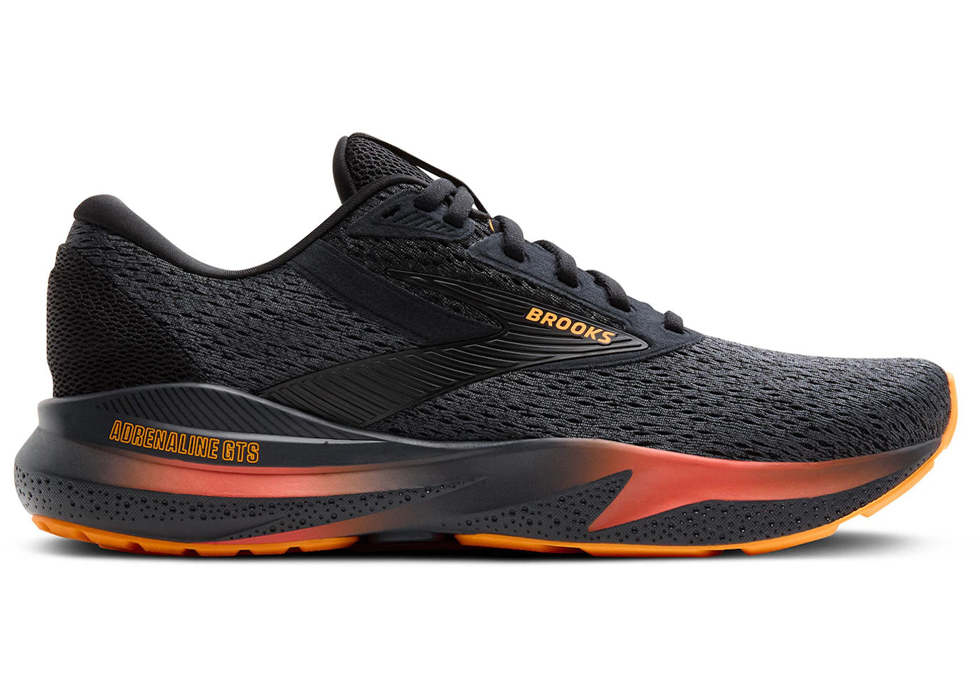 Brooks Adrenaline GTS 24 Black Ebony Burnt Sienna - main view