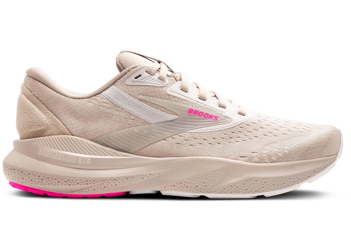 Brooks Adrenaline GTS 24 Chateau Grey Coconut Pink - main view