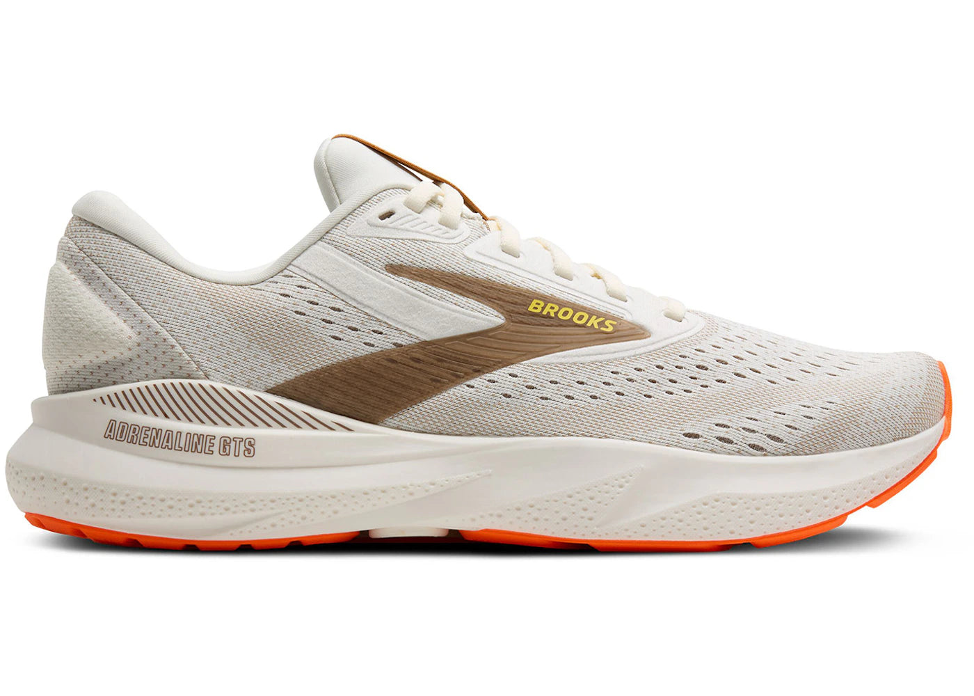 Brooks Adrenaline GTS 24 Coconut Portabella Orange
