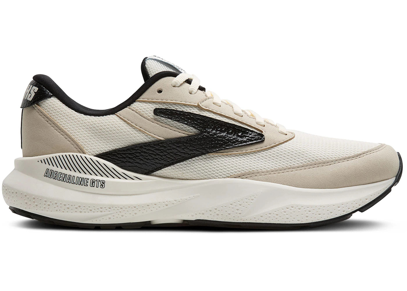 Brooks Adrenaline GTS 24 Coconut Silver Lining Black - main view