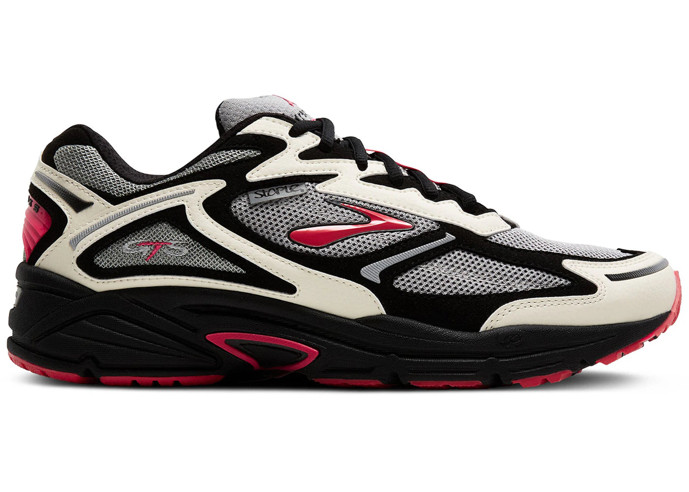 Brooks Adrenaline GTS 4 Jeff Staple Black White Pigeon Pink