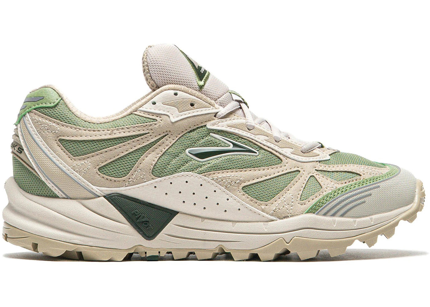 Brooks Cascadia 1 Green Grey Moonbeam
