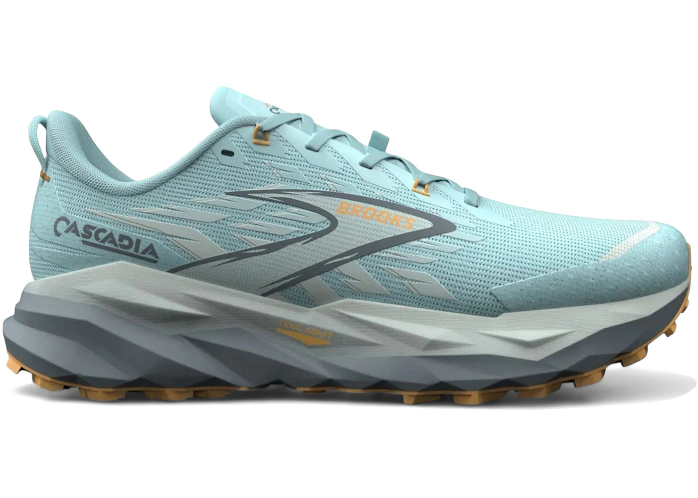 Brooks Cascadia 19 Clearwater Primer Grey Apricot