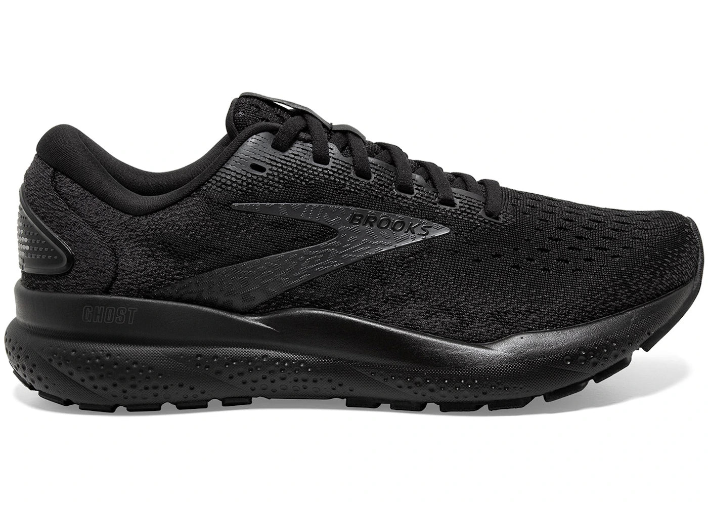 Brooks Ghost 16 Black Black Ebony