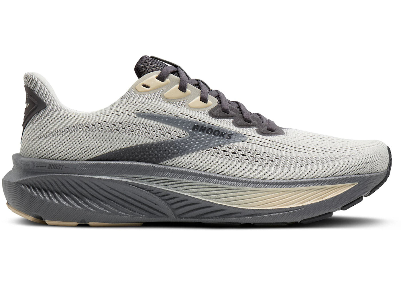 Brooks Ghost 17 Vaporous Grey Primer Sand