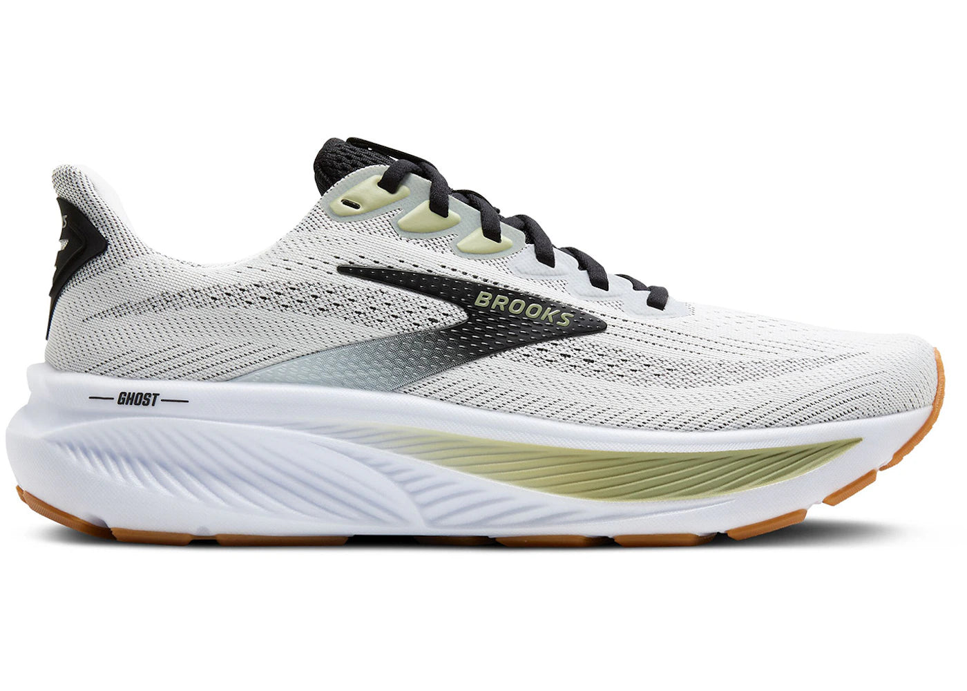Brooks Ghost 17 White Black Tea