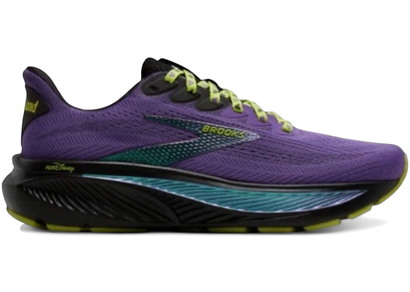 Brooks Ghost 17 runDisney Halloween Purple Black Green