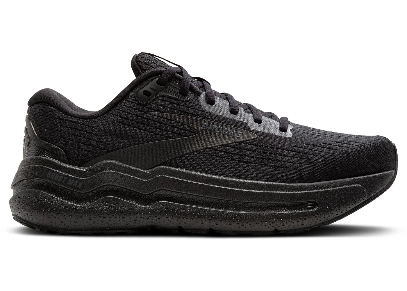 Brooks Ghost Max 2 Black Black Ebony