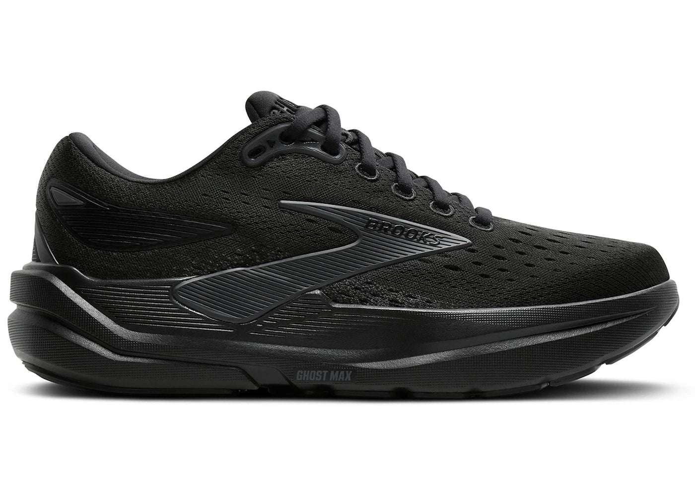 Brooks Ghost Max 3 Black Black Ebony