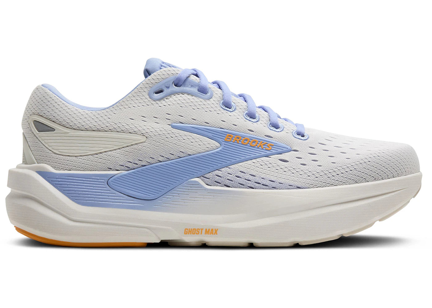 Brooks Ghost Max 3 Coconut Blue Heron Orange