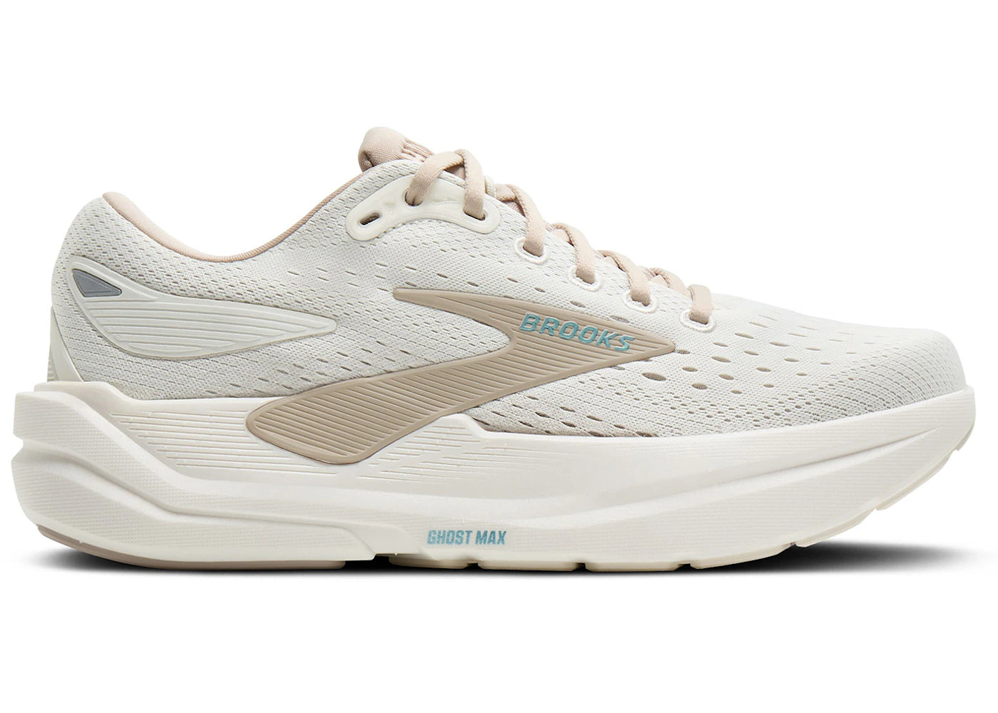 Brooks Ghost Max 3 Coconut Chateau Grey Blue
