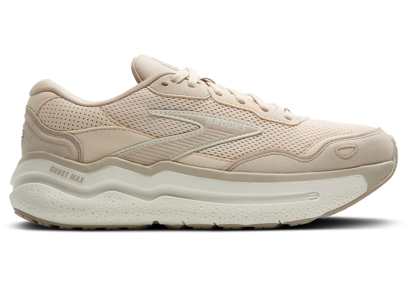 Brooks Ghost Max SE Almond Peach Chateau Coconut
