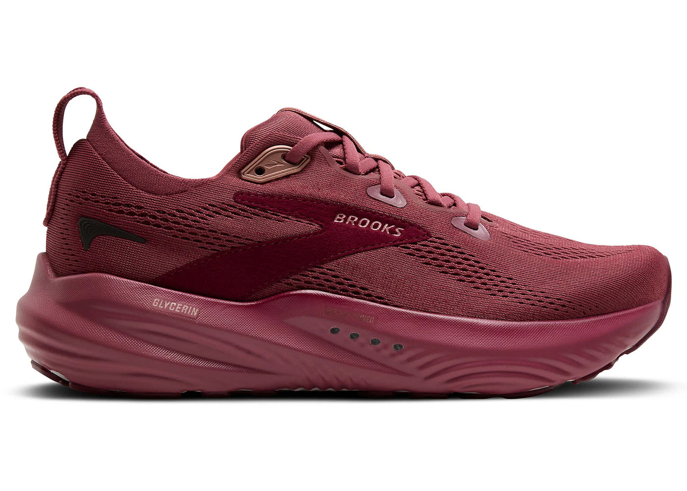 Brooks Glycerin 22 Berry Burgundy Rose