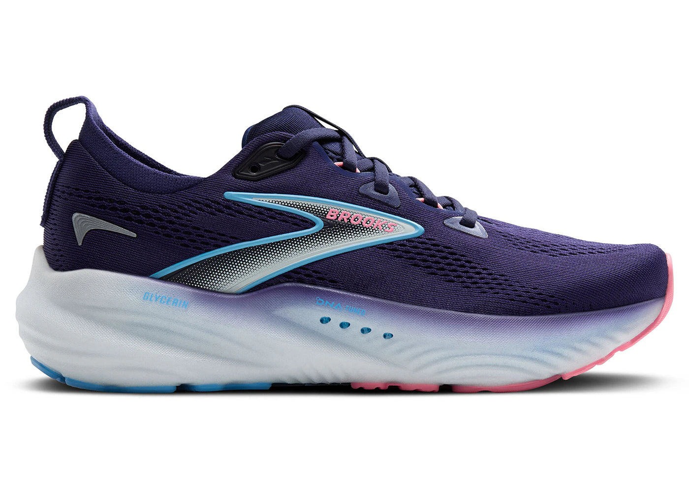 Brooks Glycerin 22 Blue Ribbon Peacoat Dianthus