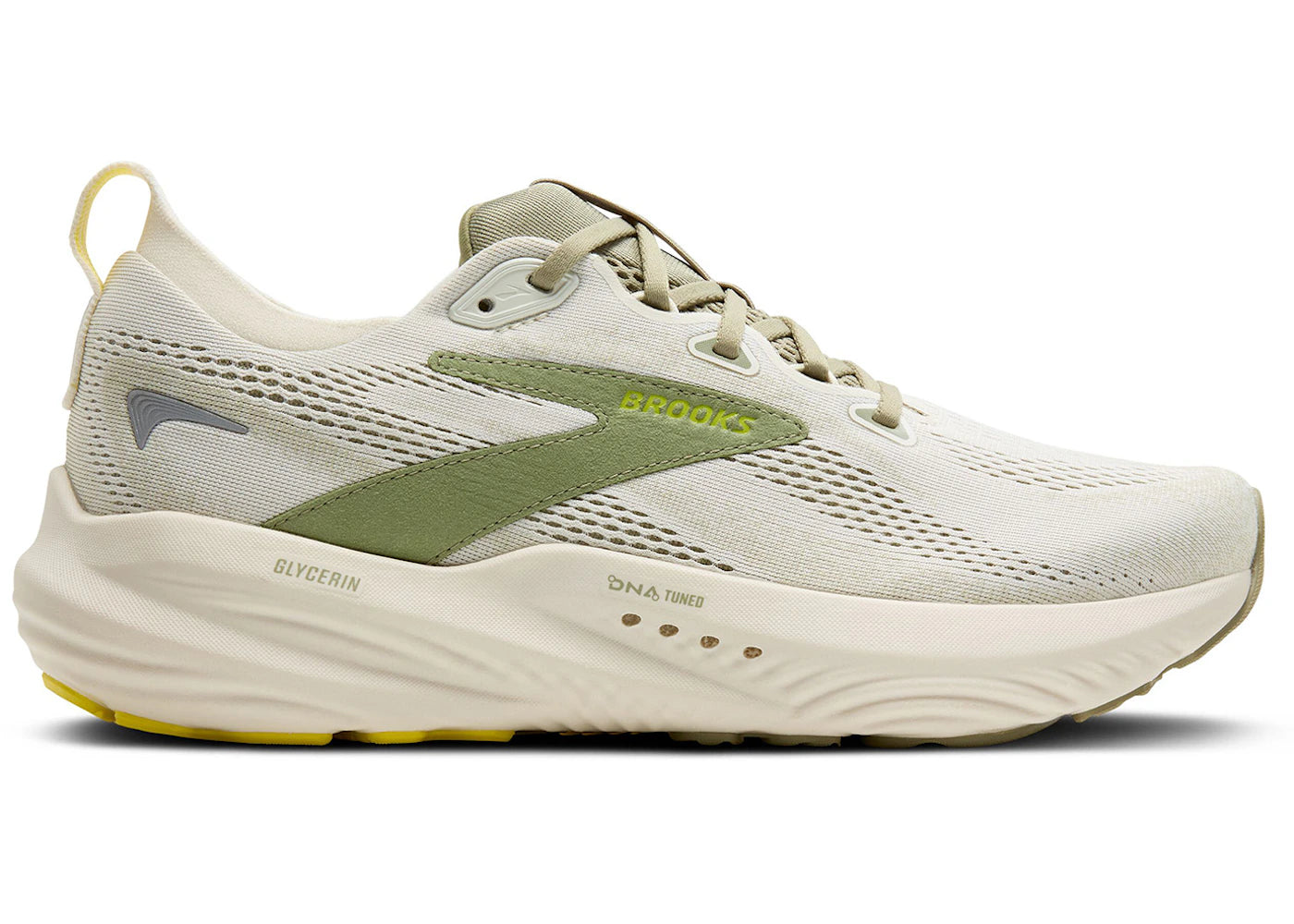 Brooks Glycerin 22 Coconut Tea Blazing Yellow