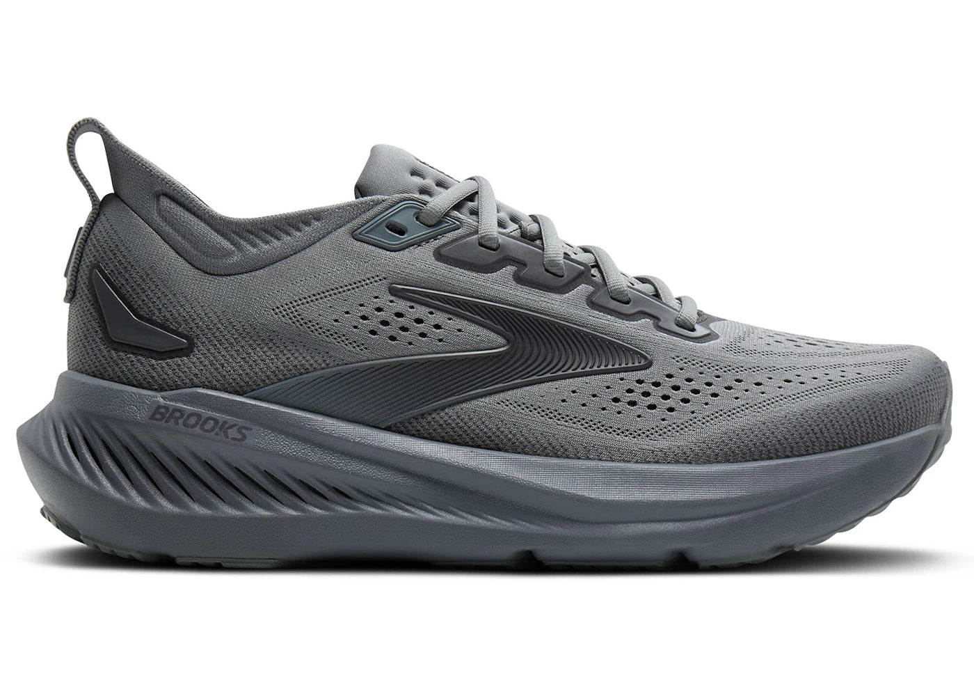 Brooks Glycerin 23 Grey Blackened Pearl Black