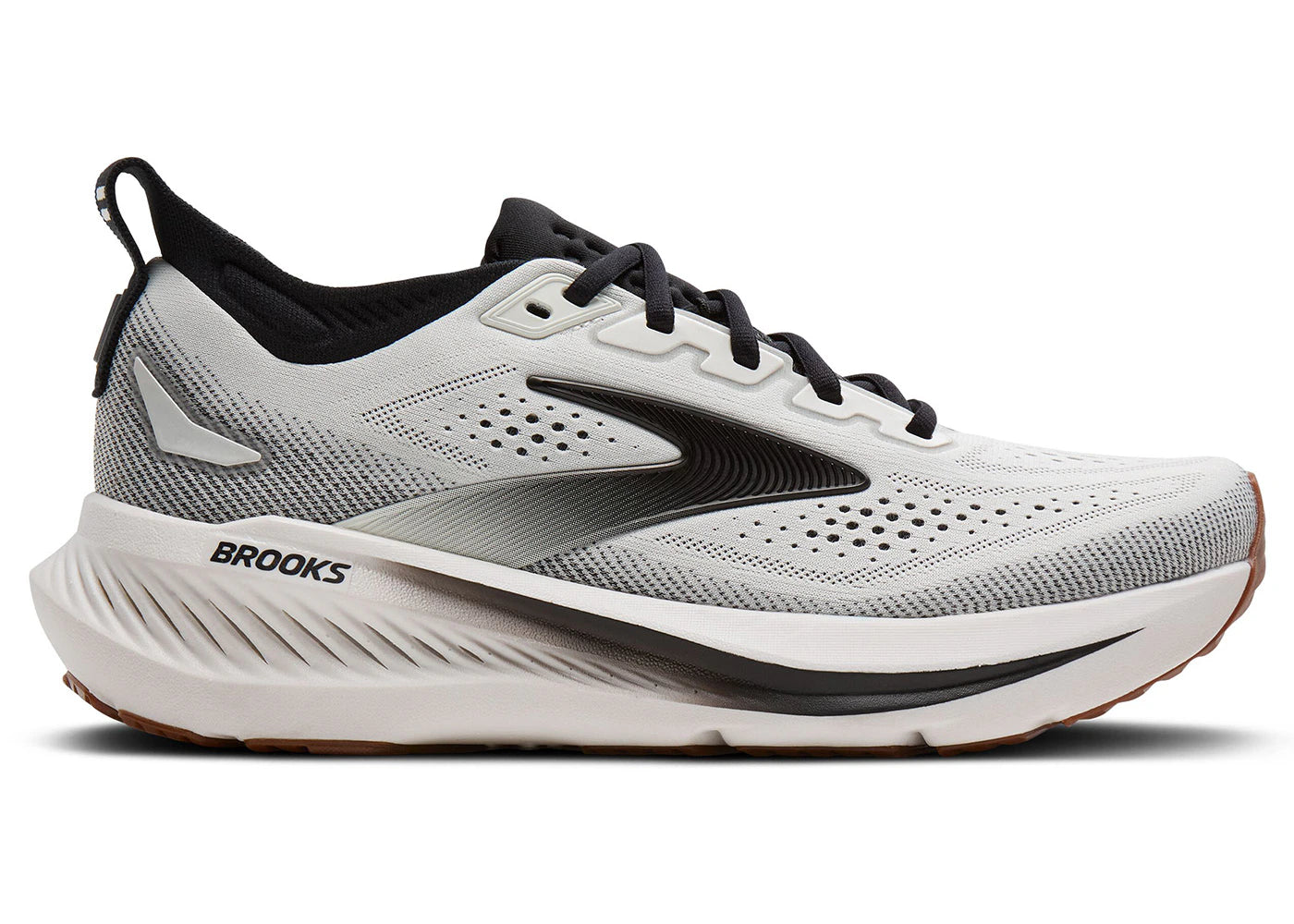 Brooks Glycerin 23 White Black Gum