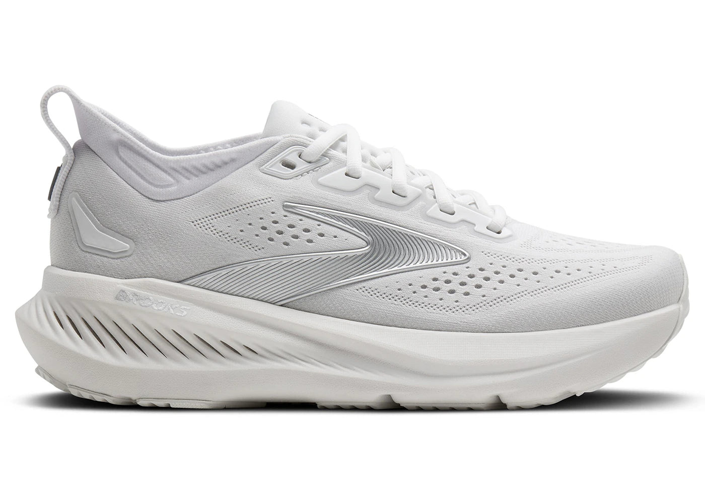 Brooks Glycerin 23 White Oyster Silver