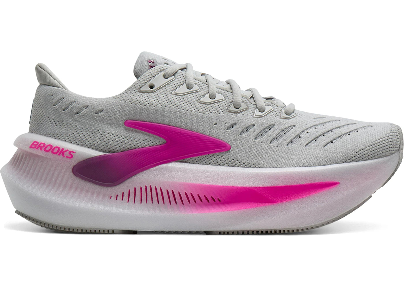 Brooks Glycerin Max 2 Oyster Argyle Cyber Pink