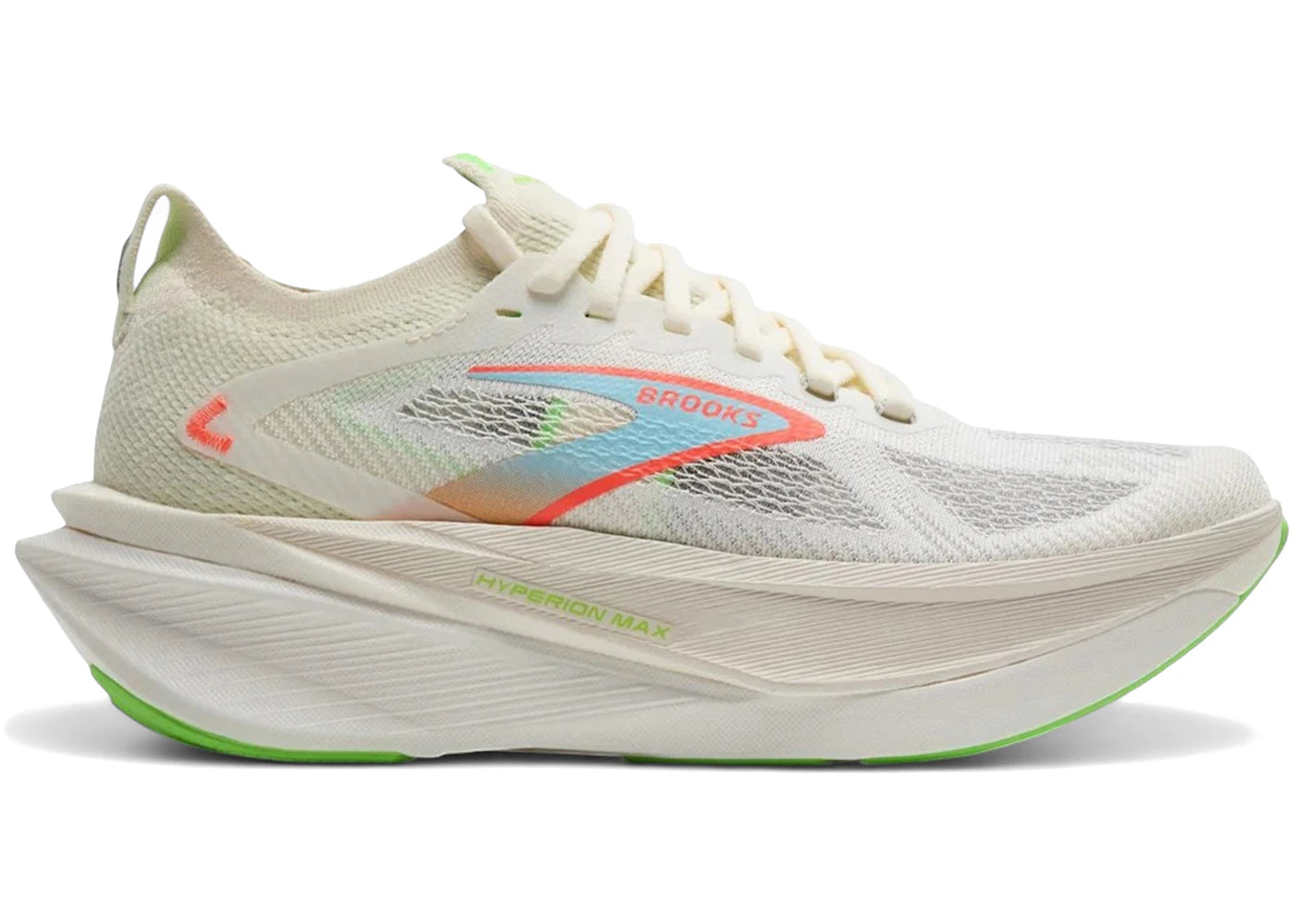 Brooks Hyperion 3 Max Coconut Green Gecko
