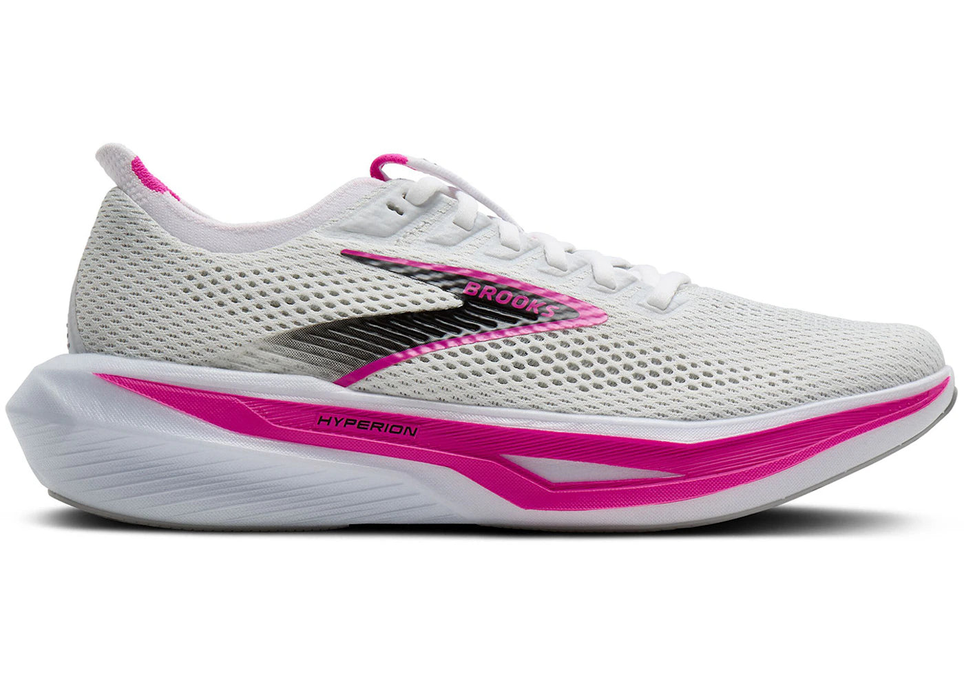 Brooks Hyperion 3 White Luminary Cyber Pink