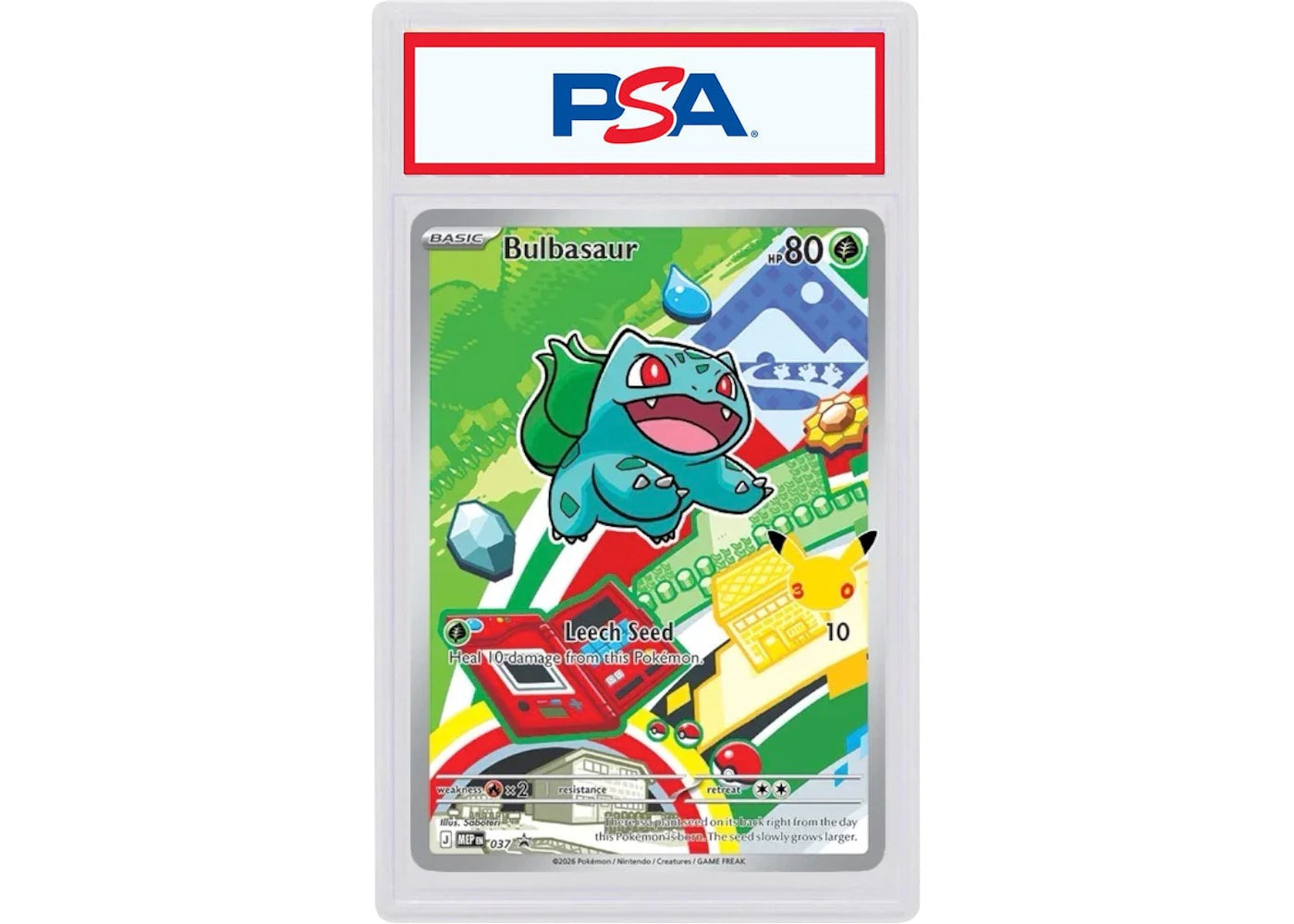 Bulbasaur 2026 Pokémon Mega Evolution First Partners Collection Promo 37 - main view