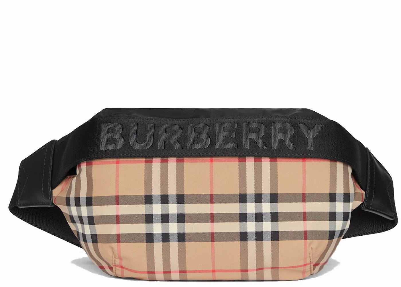 Burberry Bum Bag Vintage Check Medium Archive Beige/Black - main view