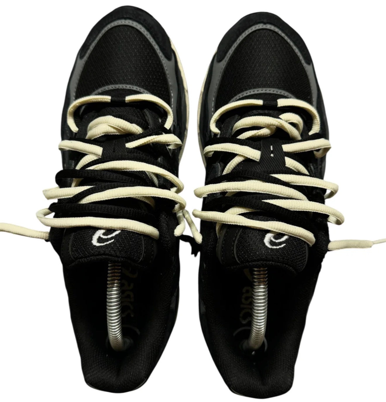 ASICS Gel-NYC Black Cream Double Laces