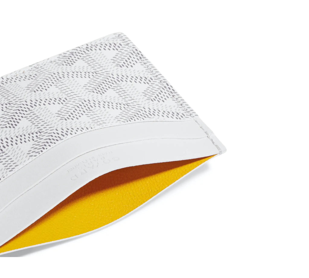 Goyard card holder Saint Sulpice White