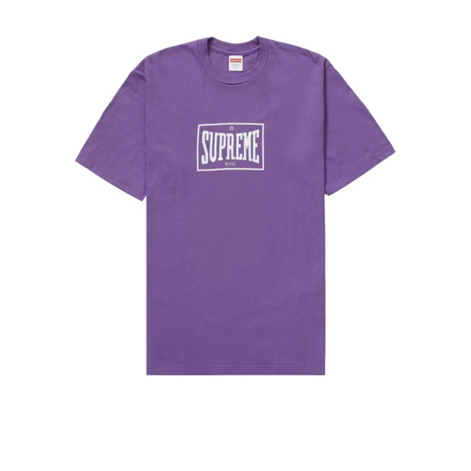 Supreme Warm Up T-shirt Purple