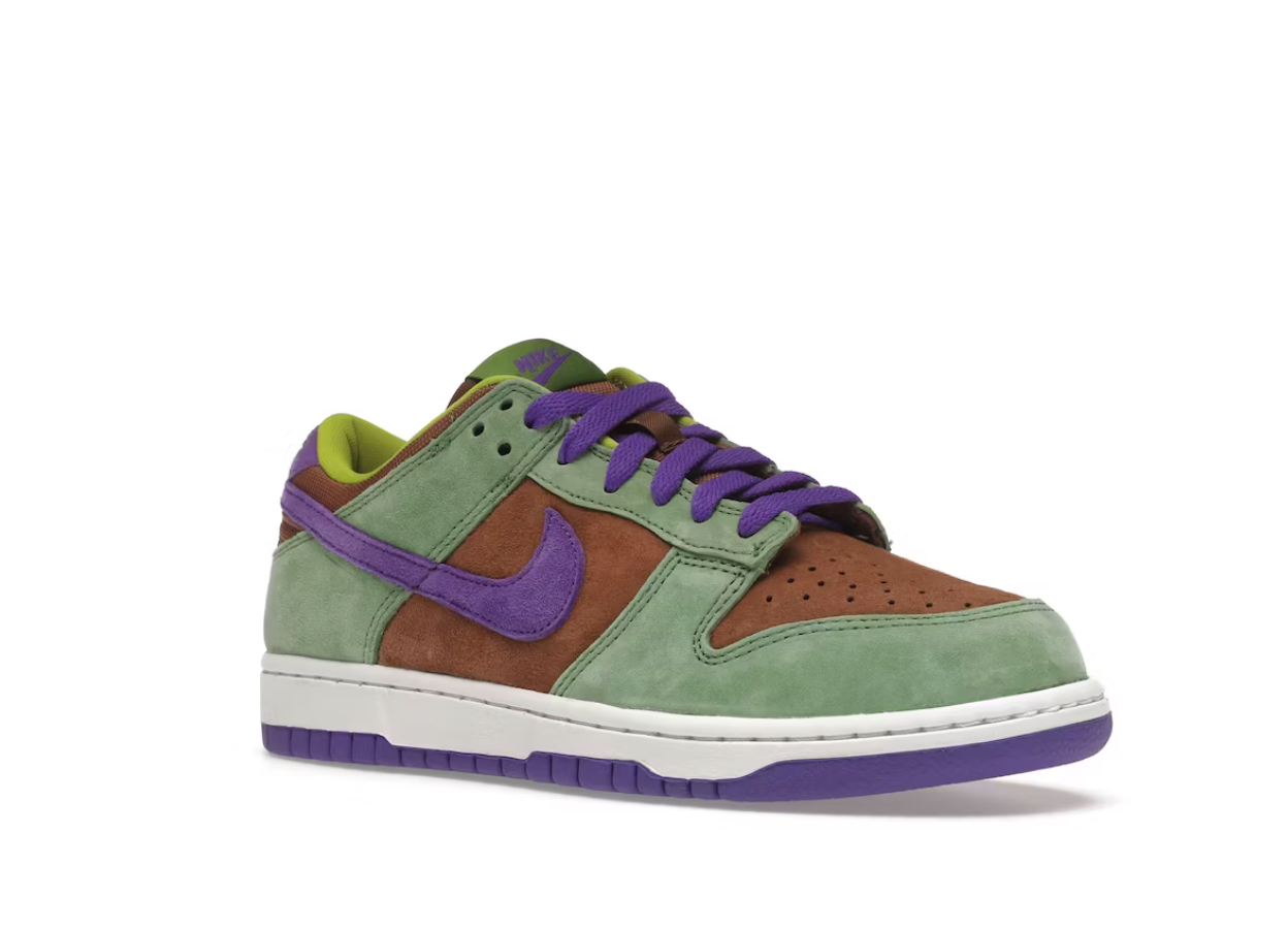 Nike Dunk Low Veneer Autumn Green Purple