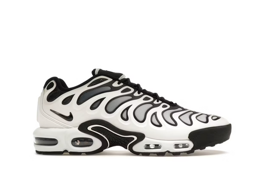 Nike Air Max Plus Drift White Black Metallic Silver