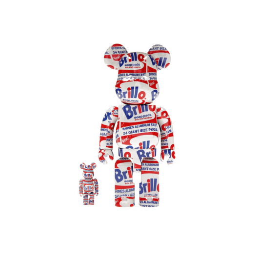 Bearbrick ANDY WARHOL 100% & 400% Set