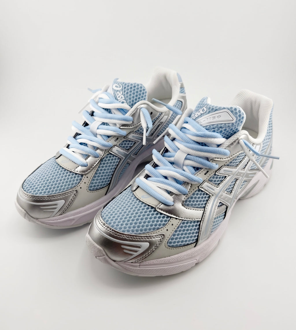 ASICS Gel-1130 Denim Pure Silver Double Laces
