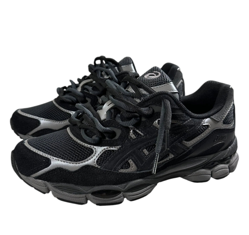 ASICS Gel-NYC-Graphite Grey Black Double Laces